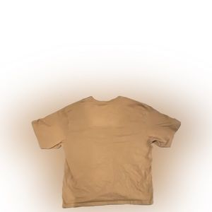 Brown cotton H&M t shirt
